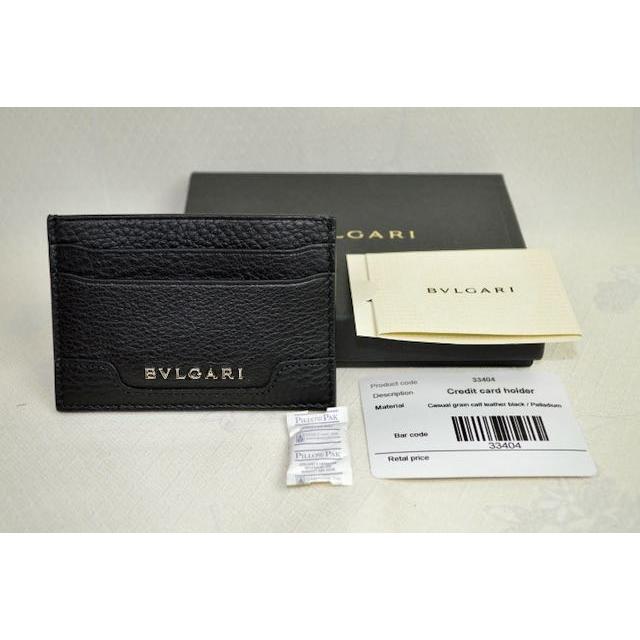 BVLGARI（ブルガリ） カードケース BVLGARI 33404 国内流通品 グレイン