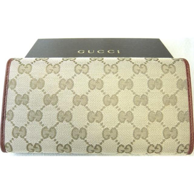 GUCCI サイフ GGキャンバス グッチ 長財布 日本未入荷 GUCCI 338608 KH1GT