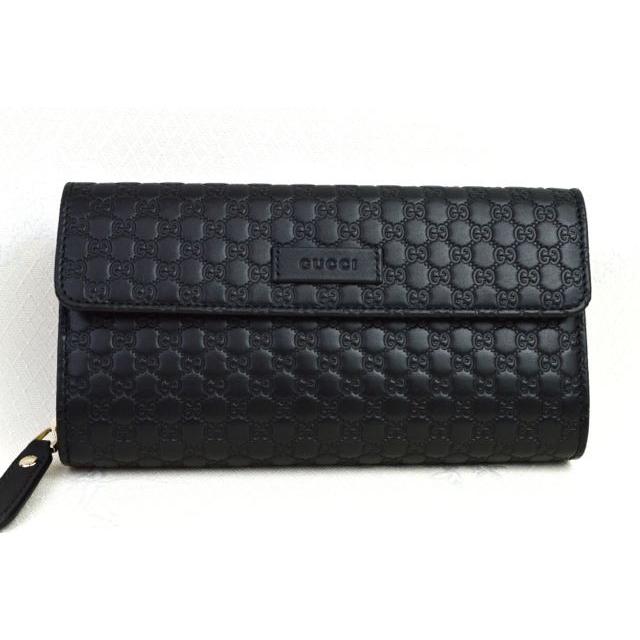 GUCCI レザー　マイクログッチ　長財布 Amazon | GUCCI財布 グッチ GG柄マイクログッチシマレザー 大