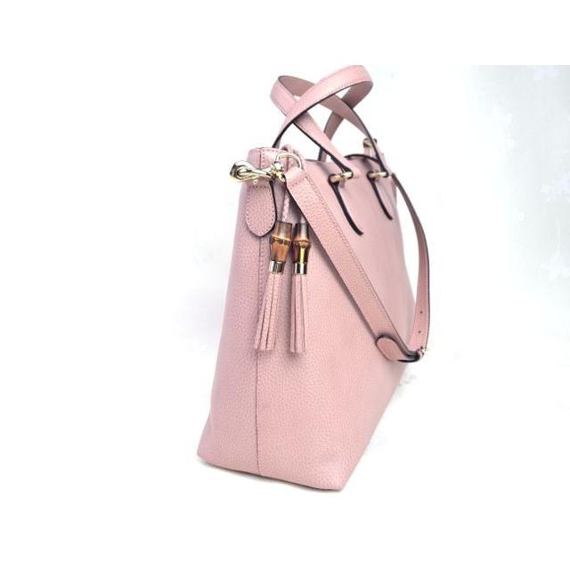 【美品】GUCCI グッチ バンブータッセル バッグチャーム ピンクブラウン 楽天市場】【バッグ】GUCCI グッチ バンブー タッセルチャーム