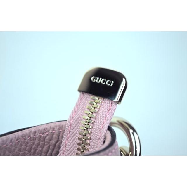 【美品】GUCCI グッチ バンブータッセル バッグチャーム ピンクブラウン 821890_JAAKE_8148_001_100_0000