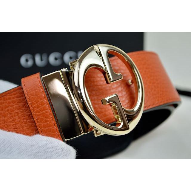 ダブルG グッチ ベルト GUCCI 450000CAO2G リバーシブル インター