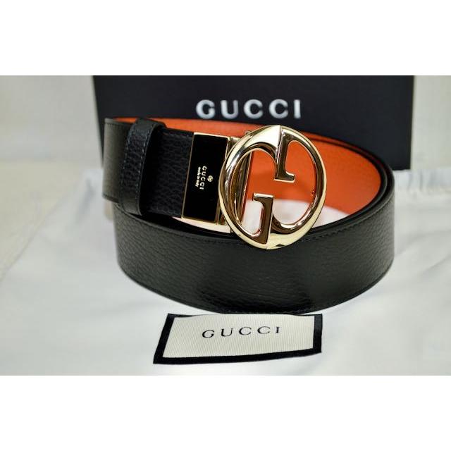 ダブルG グッチ ベルト GUCCI 450000CAO2G リバーシブル