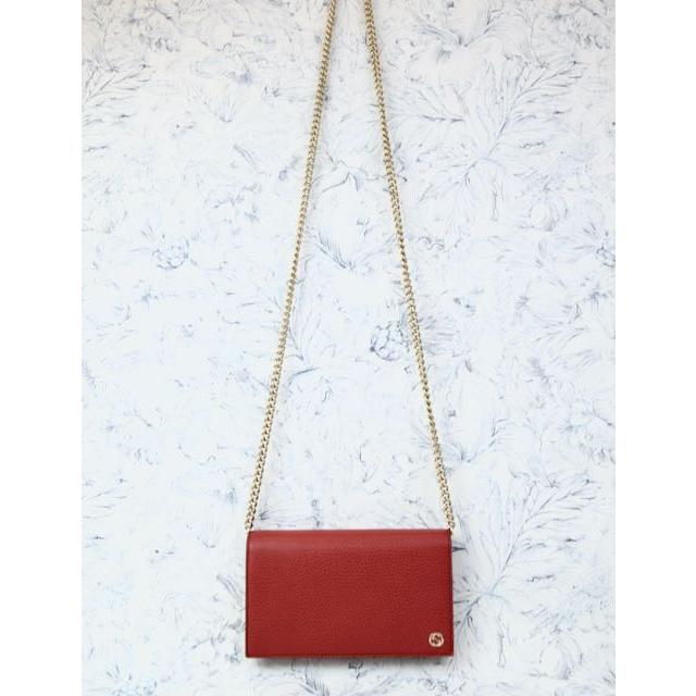 GUCCI グッチ 長財布 466506 GG CHARM レザー チェーン GUCCI グッチ 長財布 466506 GG CHARM レザー チェーン