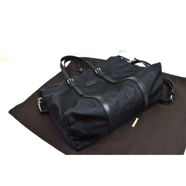 GUCCI グッチ GGキャンバス×レザー ハンドバッグ トートバッグ ブラック GGキャンバス グッチ トートバッグ 日本未発売 GUCCI 510332 カーフ
