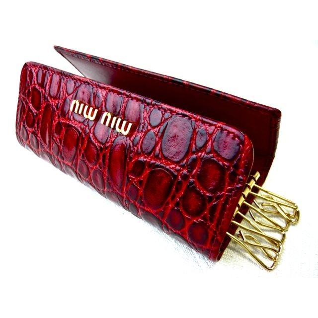 miu miu（ミュウミュウ） 【日本未発売】 MIU MIU 5M0223 キーケース