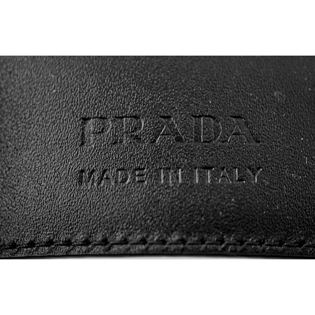 PRADA（プラダ） ベルト 日本未発売 PRADA 9Y12MR トップ式 メタル