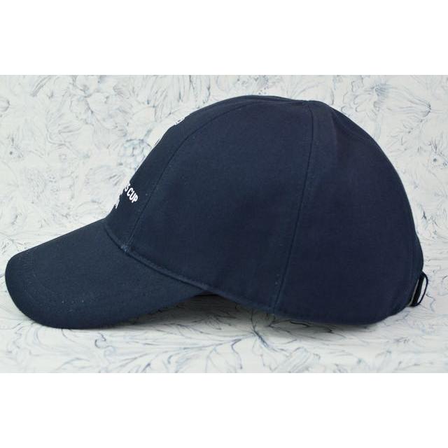 プラダ 帽子 PRADA 日本未発売 AUH002 アメリカズカップ プラダチームキャップ 36th AMERICA'S CUP PRADA TEAM  男女兼用 CAP 綿100％ BLEU紺