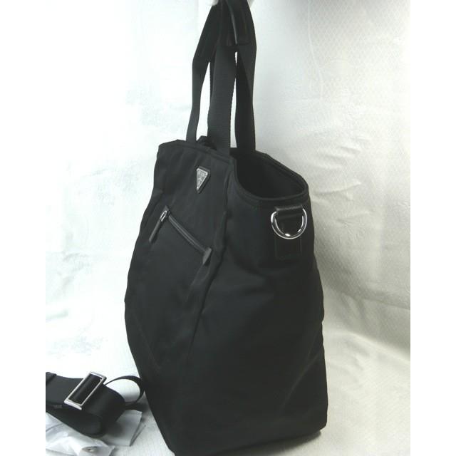 あい♪ PRADA 黒トートバッグ スポーツ ご旅行に PRADA ブラック
