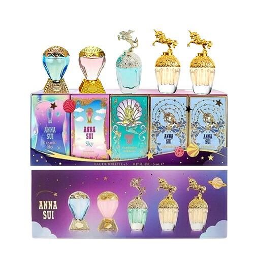 アナスイ ANNA SUI ミニチュア セット MINI PERFUME SET 5個Ｘ5ml 香水 