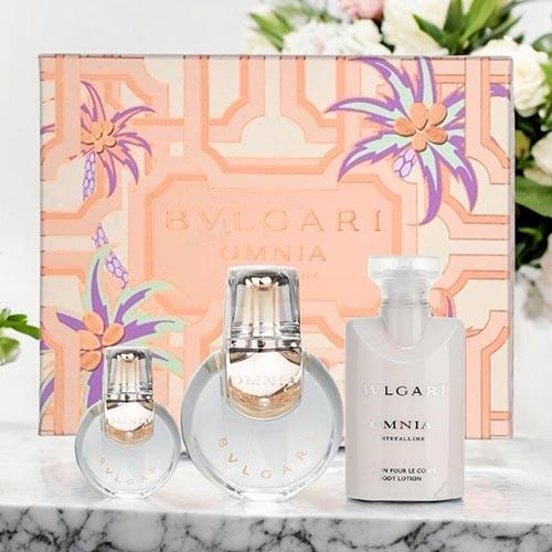 ブルガリ BVLGARI オムニア クリスタリン 3点セット EDT 100ml ブルガリ BVLGARI オムニア クリスタリン 3点セット EDT 100ml
