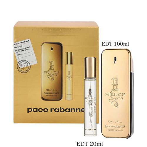 パコ ラバンヌ PACO RABANNE ワンミリオンセット 1 MILLION EDT 100ml