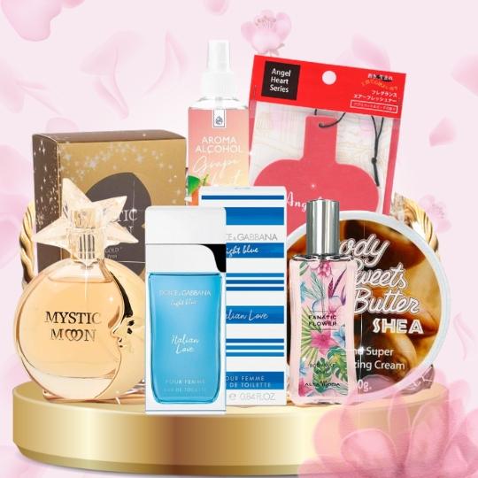 送料無料 レディース 香水 7点セット フェラガモ インカント チャーム