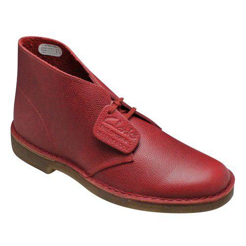 クラークス/ブーツ デザートブーツ/DESERT BOOT/029E レッド 20356343/メンズ 靴｜essendo