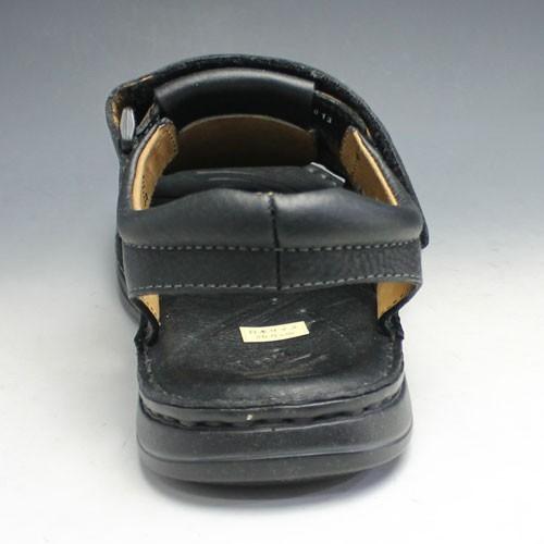 flexi（フレクシー）/FX96702（ブラック）/メキシコ製の牛革のスポーツサンダル（バックバンド）/メンズ 靴｜essendo｜05