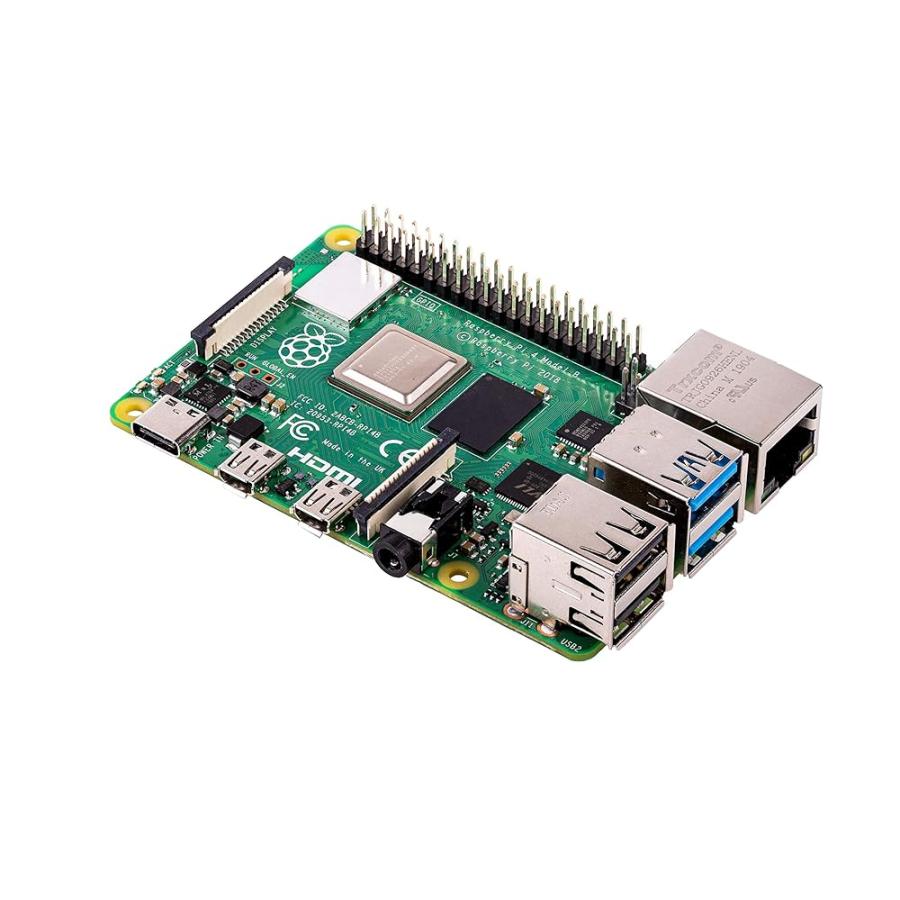 Raspberry Pi 4 Model B】4GB RAM 高性能シングルボードコンピュータ