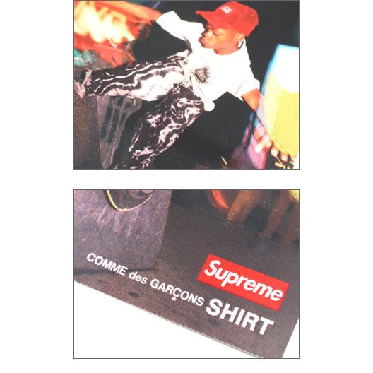 Supreme ステッカー ドット柄　コムデギャルソン　garçons Supreme×COMME des GARCONS SHIRT 'Box Logo Sticker'ボックス