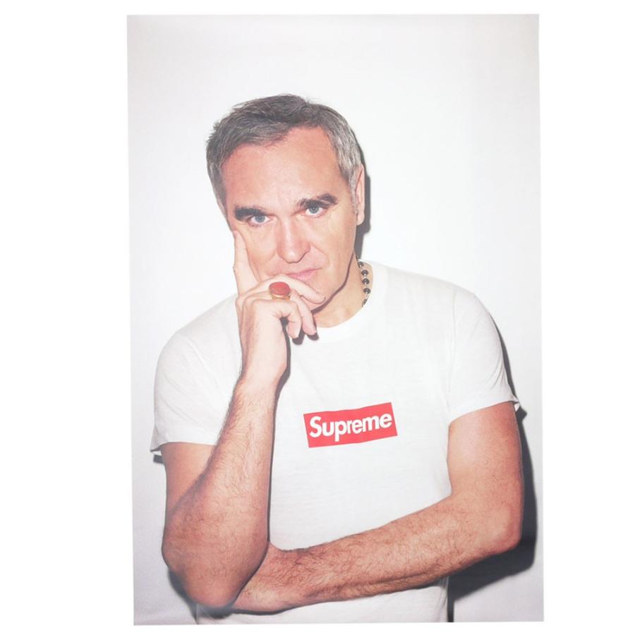 Morrissey Supreme ポスター Supreme（シュプリーム） SUPREME Morrissey Poster (ポスター) WHITE