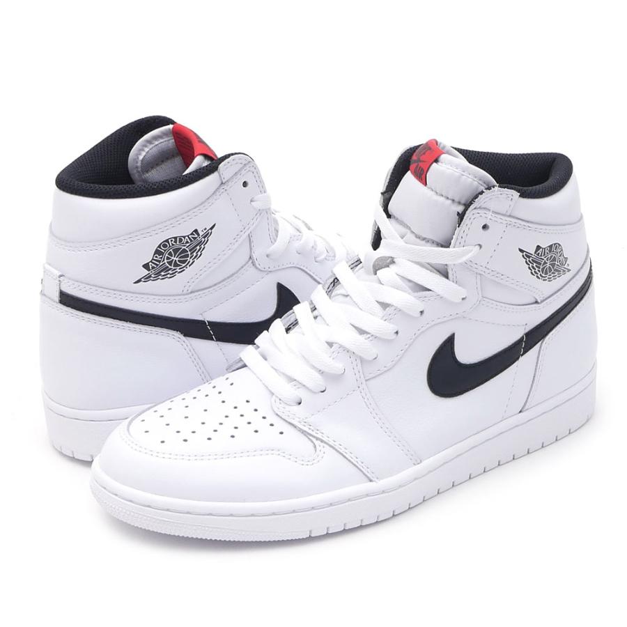 NIKE(ナイキ) AIR JORDAN 1 RETRO HIGH OG (エアジョーダン)(スニーカー)(シューズ) WHITE/BLACK-WHITE 555088-102 291-002096-270x【新品】(フットウェア)｜essense