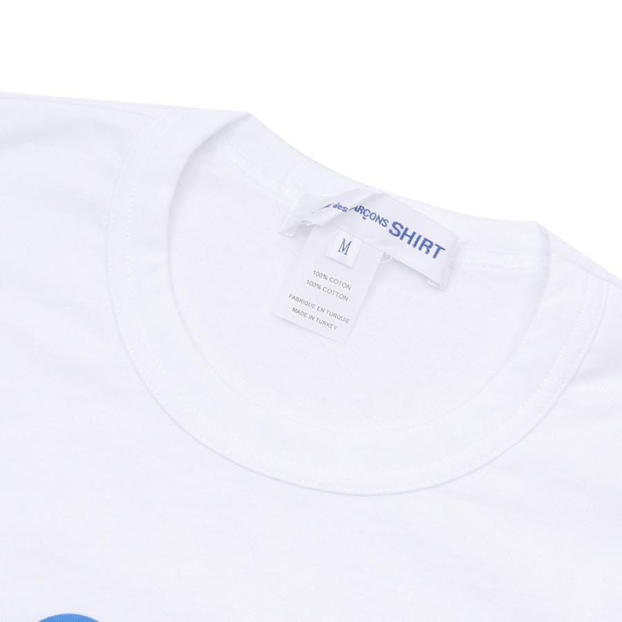 COMME des GARCONS SHIRT (コムデギャルソン シャツ) Face Dot Tee (Tシャツ)  WHITE 200-007265-040x【新品】(半袖Tシャツ)｜essense｜04