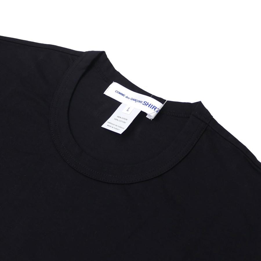 COMME des GARCONS SHIRT (コムデギャルソン シャツ) Backside Logo Print Tee (Tシャツ)  BLACK 200-007264-051x【新品】(半袖Tシャツ)｜essense｜04