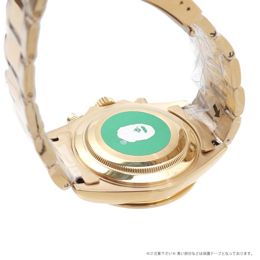 A BATHING APE (エイプ) TYPE 3 BAPEX (腕時計) GOLD 1D20-182-021 287