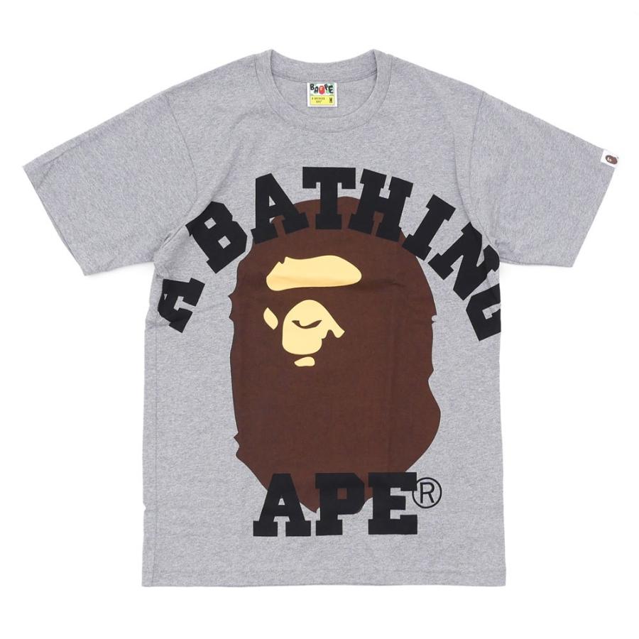 A BATHING APE (エイプ)  FACE OVER COLLEGE TEE (Tシャツ)  1D30-110-078 200-007309-050-【新品】(半袖Tシャツ)｜essense｜03