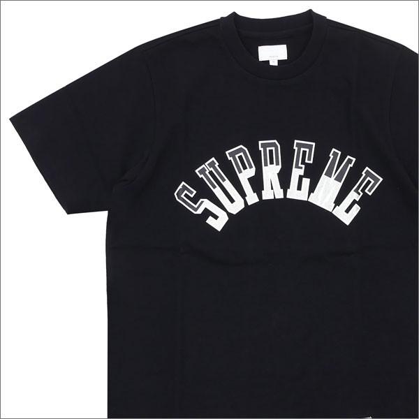 シュプリーム SUPREME Curve Logo Tee (Tシャツ)  BLACK 203-000234-041+【新品】(半袖Tシャツ)｜essense