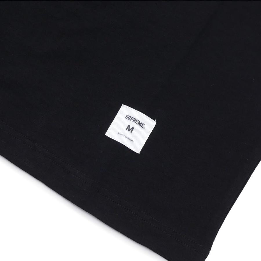 シュプリーム SUPREME Curve Logo Tee (Tシャツ)  BLACK 203-000234-041+【新品】(半袖Tシャツ)｜essense｜05