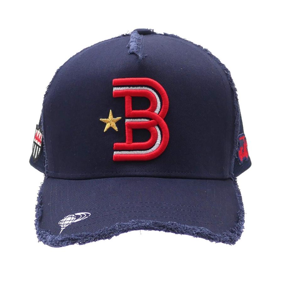 YOSHINORI KOTAKE(ヨシノリコタケ)  x BEAMS GOLF(ビームス ゴルフ)  Bロゴ メッシュキャップ (CAP)  NAVY 251-001135-017x【新品】(ヘッドウェア)｜essense｜02