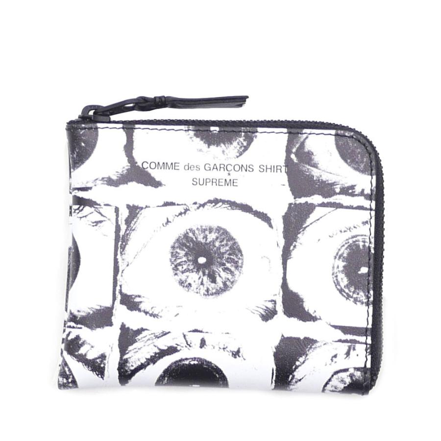 シュプリーム SUPREME x COMME des GARCONS SHIRT(コムデギャルソン シャツ) Eyes Wallet  (ウォレット)(財布) WHITE 271-000376-110+【新品】(グッズ)