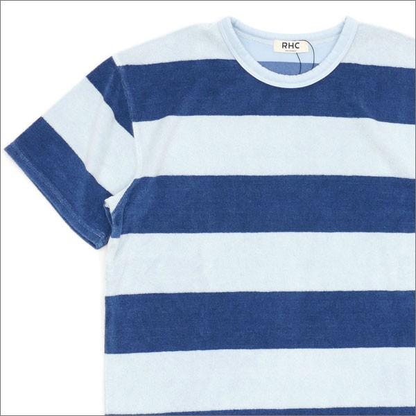 RHC Ron Herman(ロンハーマン) Indigo Pile Tee (Tシャツ) INDIGO 200-007402-047+【新品】(半袖Tシャツ)｜essense