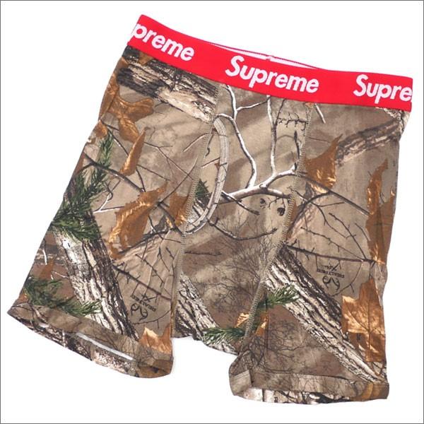 Supreme シュプリーム SUPREME x Hanes(ヘインズ) Realtree Boxer Brief (1枚/単品/バラ売り ...