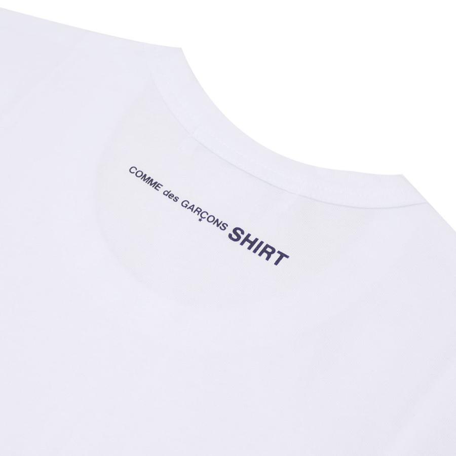 COMME des GARCONS SHIRT (コムデギャルソン シャツ) Plain Crew Neck Tee (Tシャツ) WHITE 200-007698-050x【新品】(半袖Tシャツ)｜essense｜04