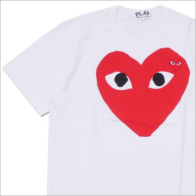 【美品】プレイコムデギャルソン 半袖赤ハート白tシャツ、カットソー、ホワイトM 楽天市場】【 COMME des GARCONS 】コムデギャルソン コム・デ