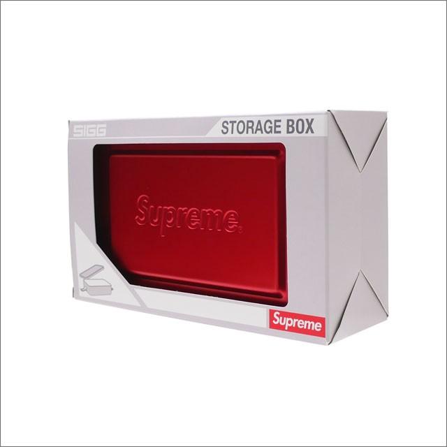 【数量限定特別価格】 SUPREME SIGG Small Metal Box Plus (コンテナ)(アルミボックス) RED 290