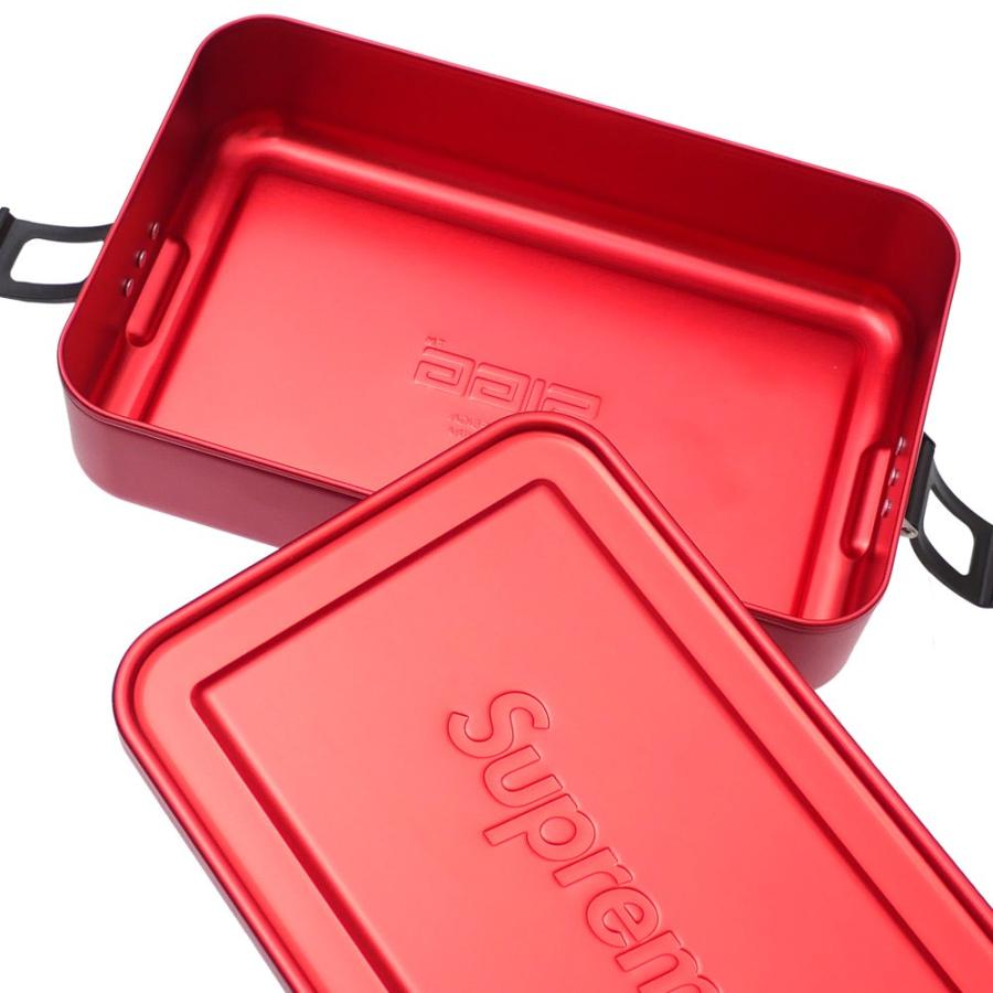 小物 SUPREME 18SS SIGG Large l Box Plus Supreme SIGG Large Metal Box Plus Red - SS18 - US