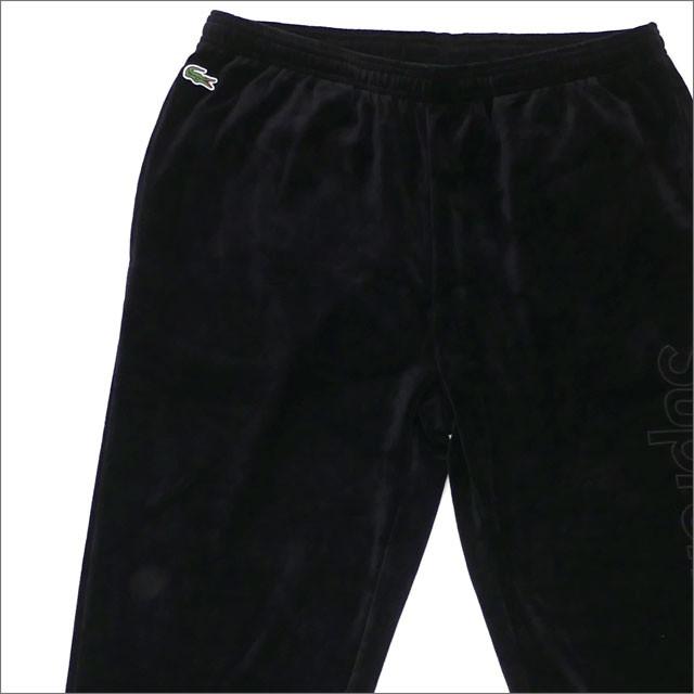 black lacoste track pants