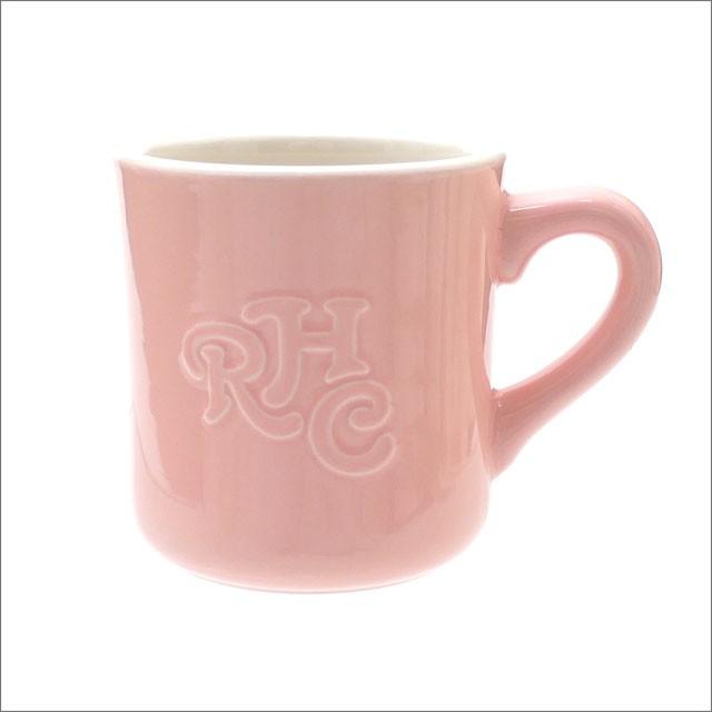 RHC Ron Herman(ロンハーマン) Emboss Logo Mug (マグカップ) LT.PINK 290-004705-013x【新品】(グッズ)｜essense