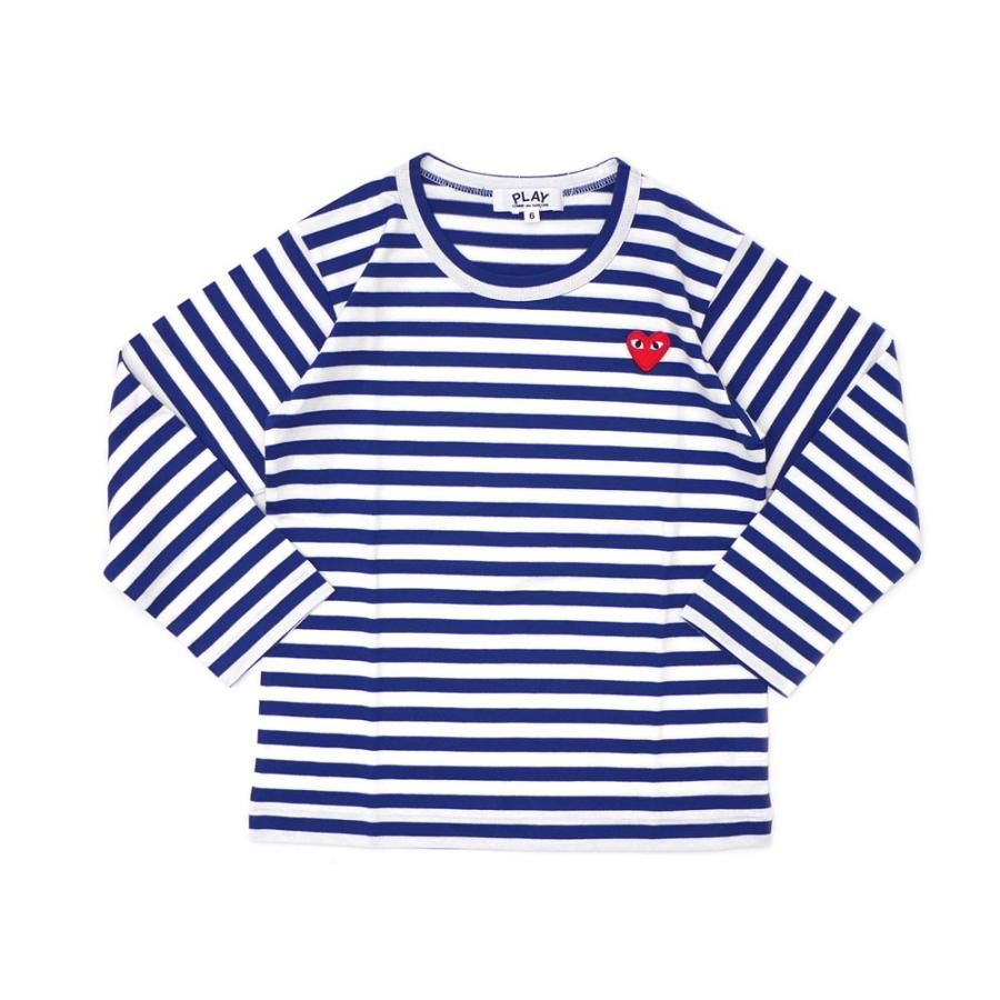 PLAY COMME des GARCONS プレイ コムデギャルソン KIDS BORDER LS TEE