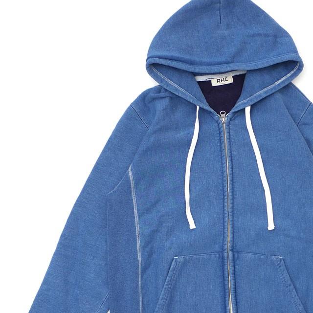 Ron Herman（ロンハーマン） RHC Ron Herman Logo Indigo Zip Hoodie
