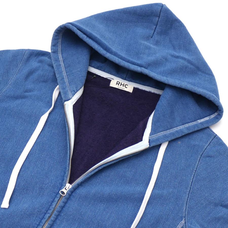Ron Herman ロンハーマン RHC Logo Indigo Zip Hoodie ロゴ