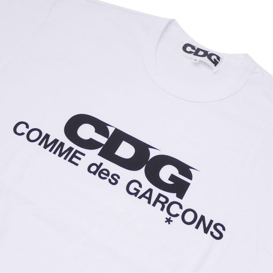 シーディージー CDG コムデギャルソン COMME des GARCONS LOGO TEE Tシャツ WHITE ホワイト 白 メンズ 【新品】 200008012060 半袖Tシャツ｜essense｜03