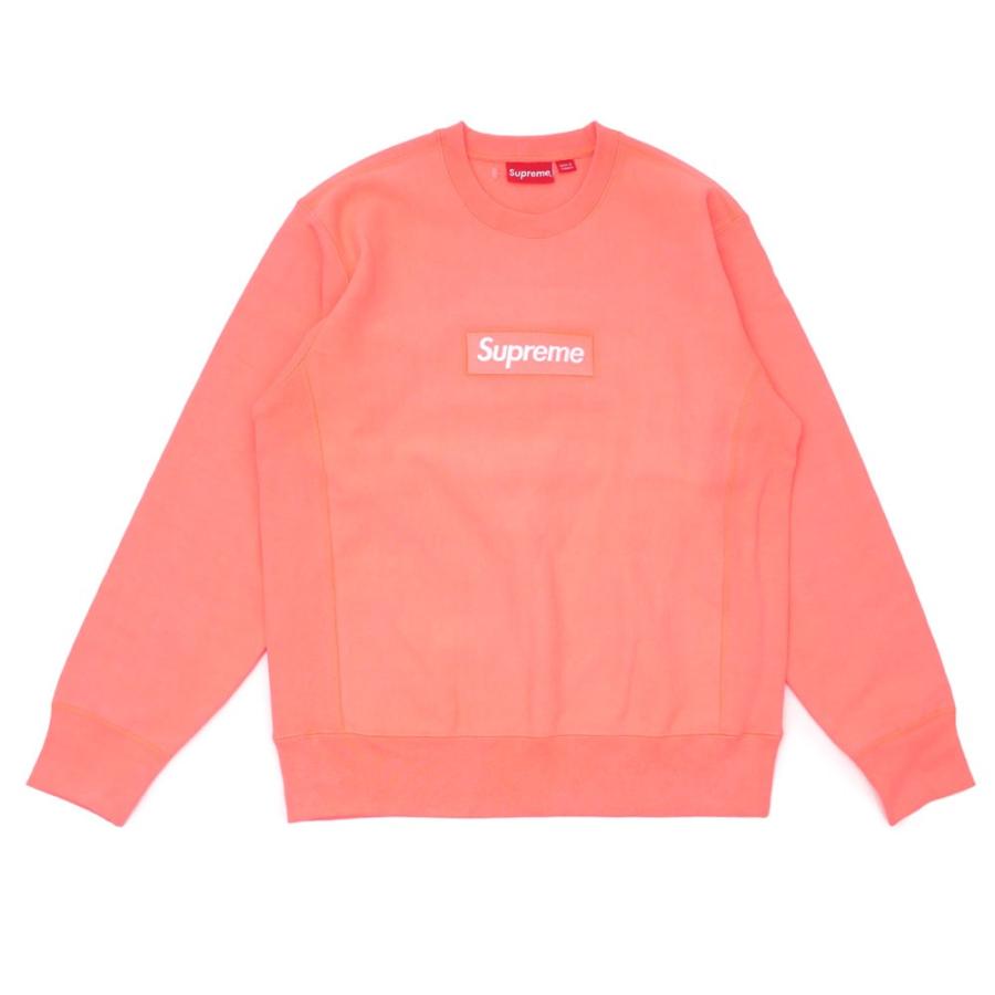 Supreme ボックスロゴ スウェット USA製 90s SUPREME Box Logo Crew-Neck Sweatshirt (GREY) M