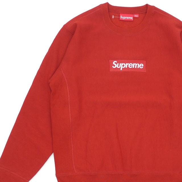 正規激安値下げ シュプリーム Boxロゴ ナイキ スウェット Logo Crewneck Supreme Rust ボックスロゴ Box Mishka シュプリーム ブラウン メンズ 新品 Swt Hoody Essense 半額sale トレーナー Leonardomilan It