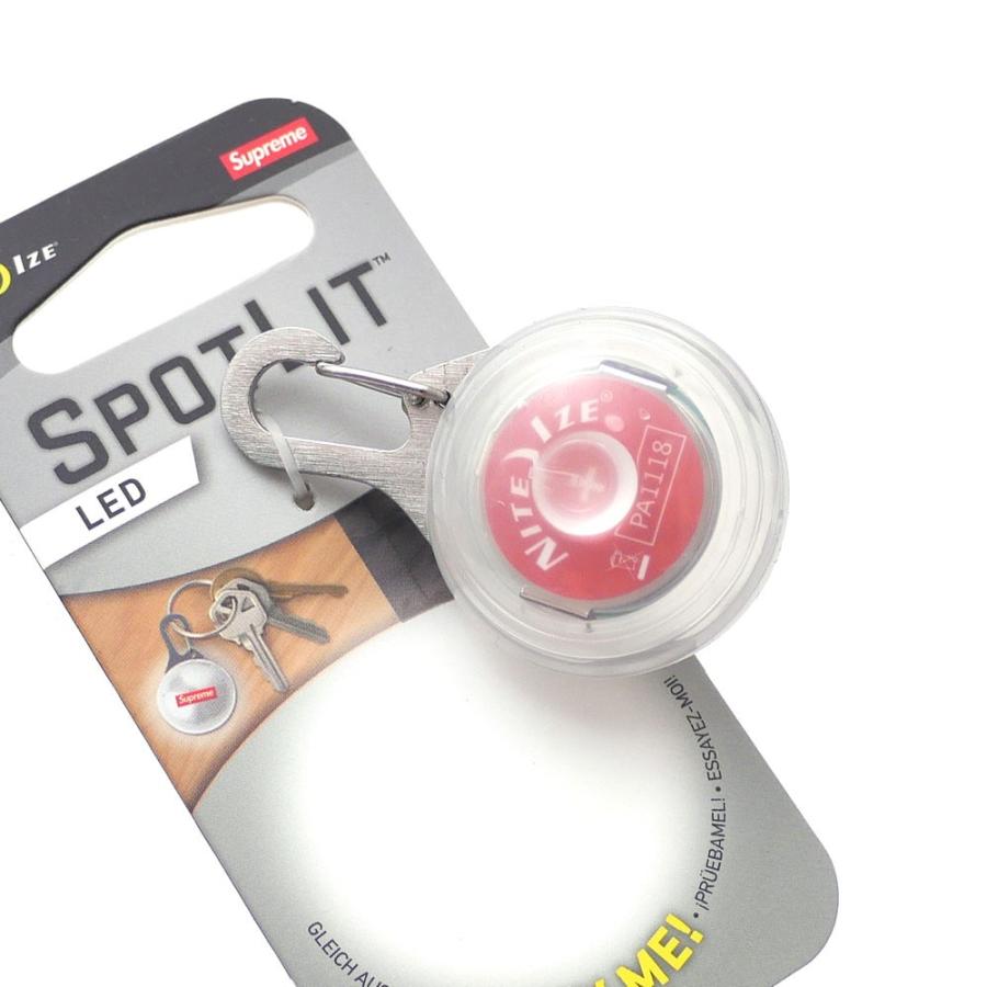 シュプリーム SUPREME Spotlight Keychain ライト キーチェーン キーホルダー WHITE ホワイト 白 メンズ