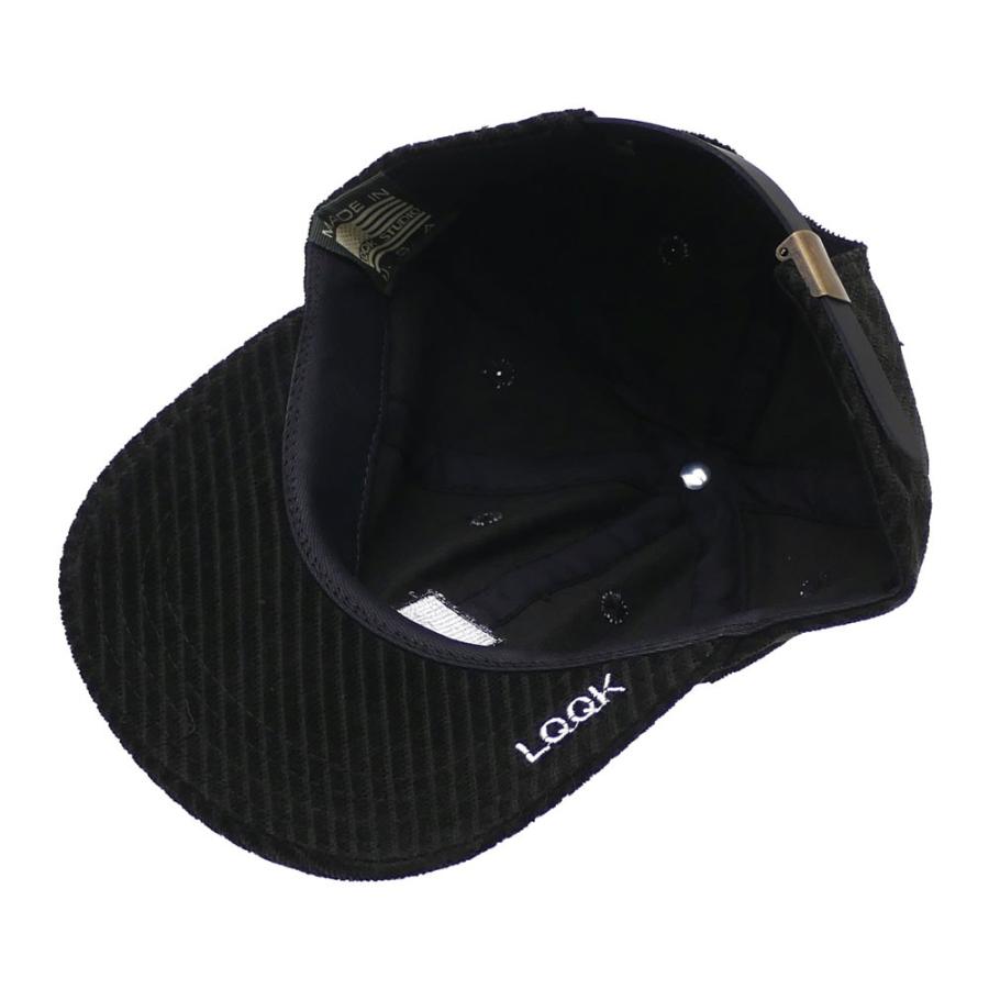 LQQK STUDIO ルックスタジオ THE DIAGONAL CORDUROY CAP