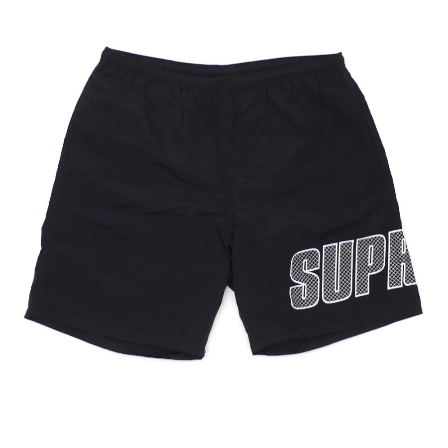 Top supreme logo applique water short Store Supreme Logo Applique