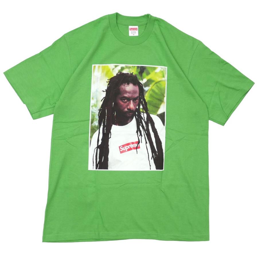 ★週末のみ価格SUPREME 19SS Buju Banton Tee★ Supreme SS19 Buju Banton Tee (Supremeステッカー付き) (Supreme/T