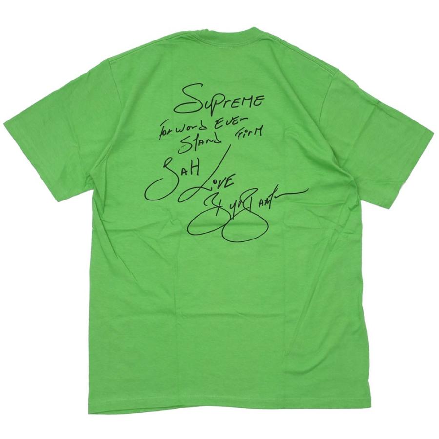 【数量限定特別価格】 新品 シュプリーム SUPREME Buju Banton Tee ブジュ・バントン Tシャツ GREEN グリーン 緑